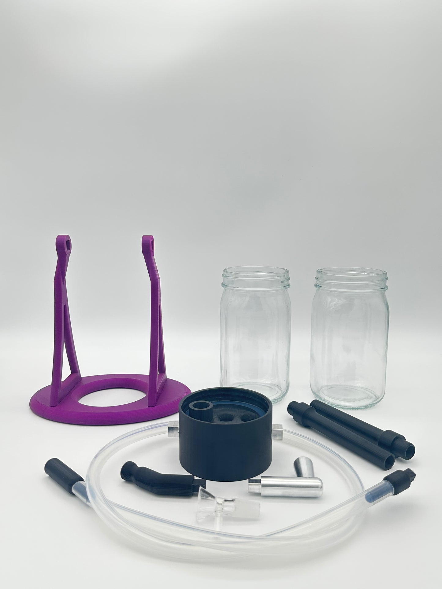 Grape Purple / Black Gravity Glass Infuser
