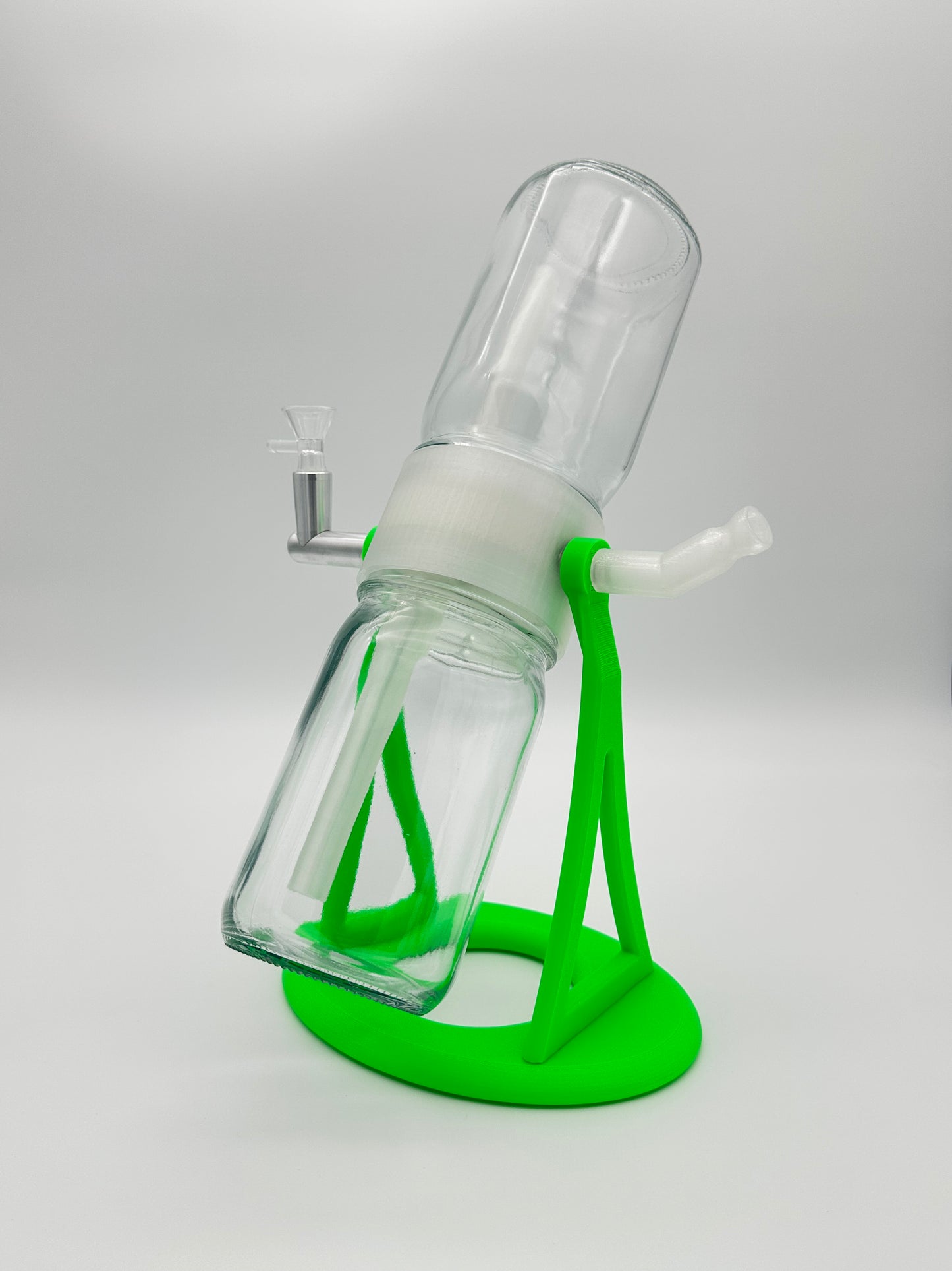 Neon Lime Green / Clear Gravity Infuser