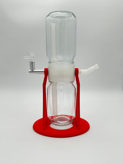 Candy Apple Red / Clear Gravity Glass Infuser