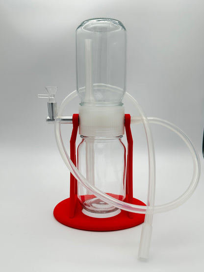 Candy Apple Red / Clear Gravity Glass Infuser