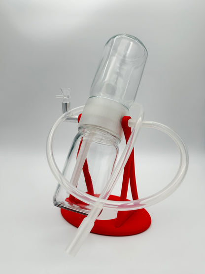 Candy Apple Red / Clear Gravity Glass Infuser