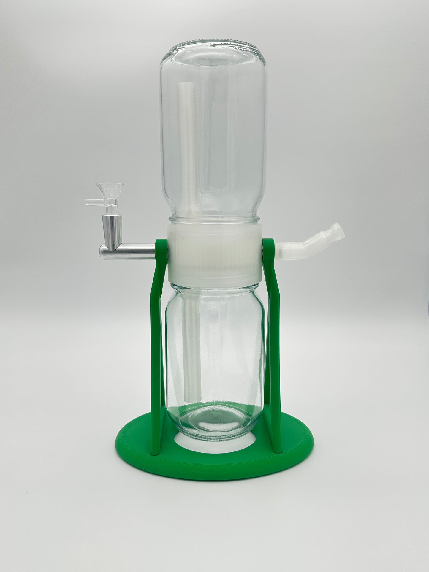 Herbal Green / Clear Gravity Glass Infuser