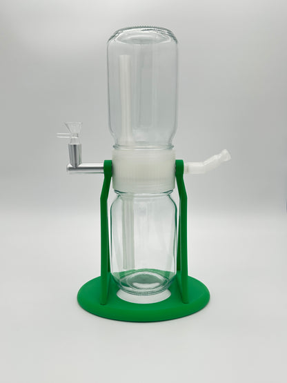Herbal Green / Clear Gravity Glass Infuser