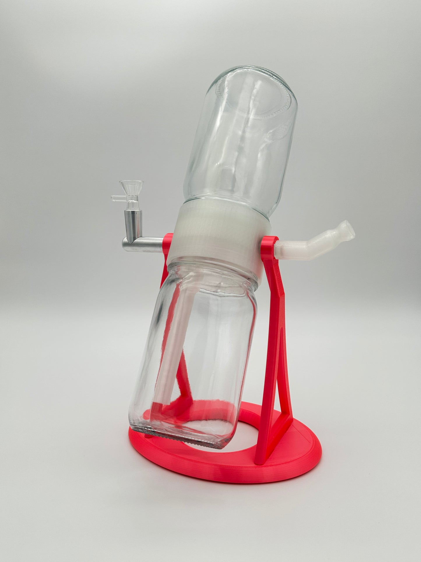 Neon Metallic Pink / Clear Gravity Infuser