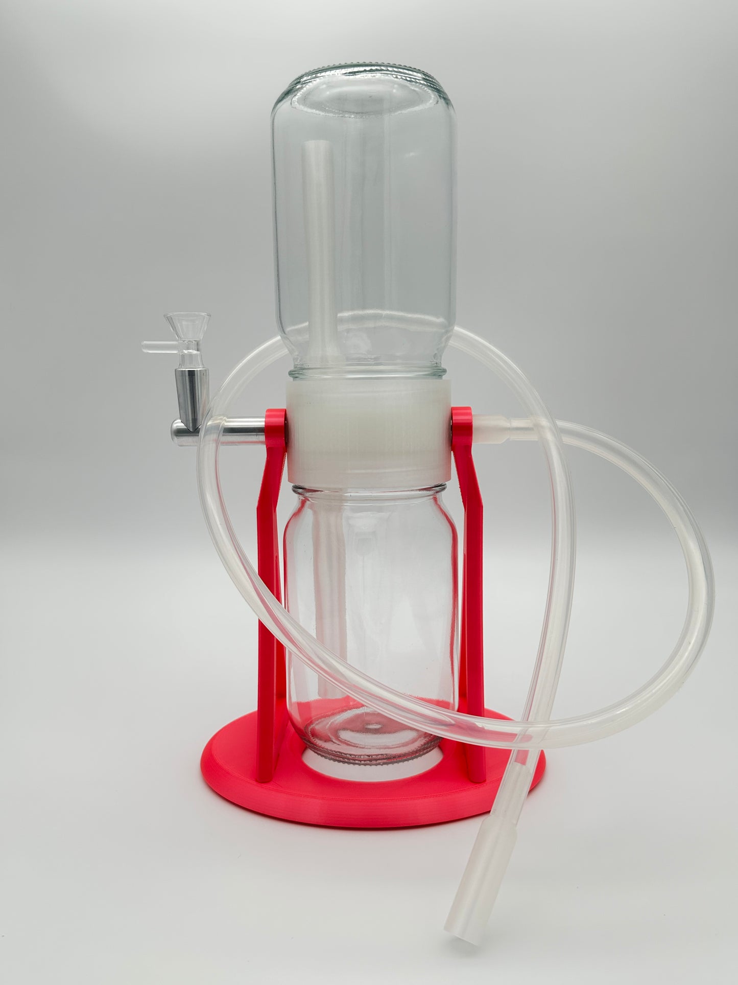 Neon Metallic Pink / Clear Gravity Infuser