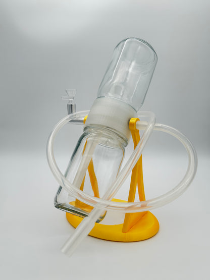 Metallic Gold / Clear Gravity Glass Infuser