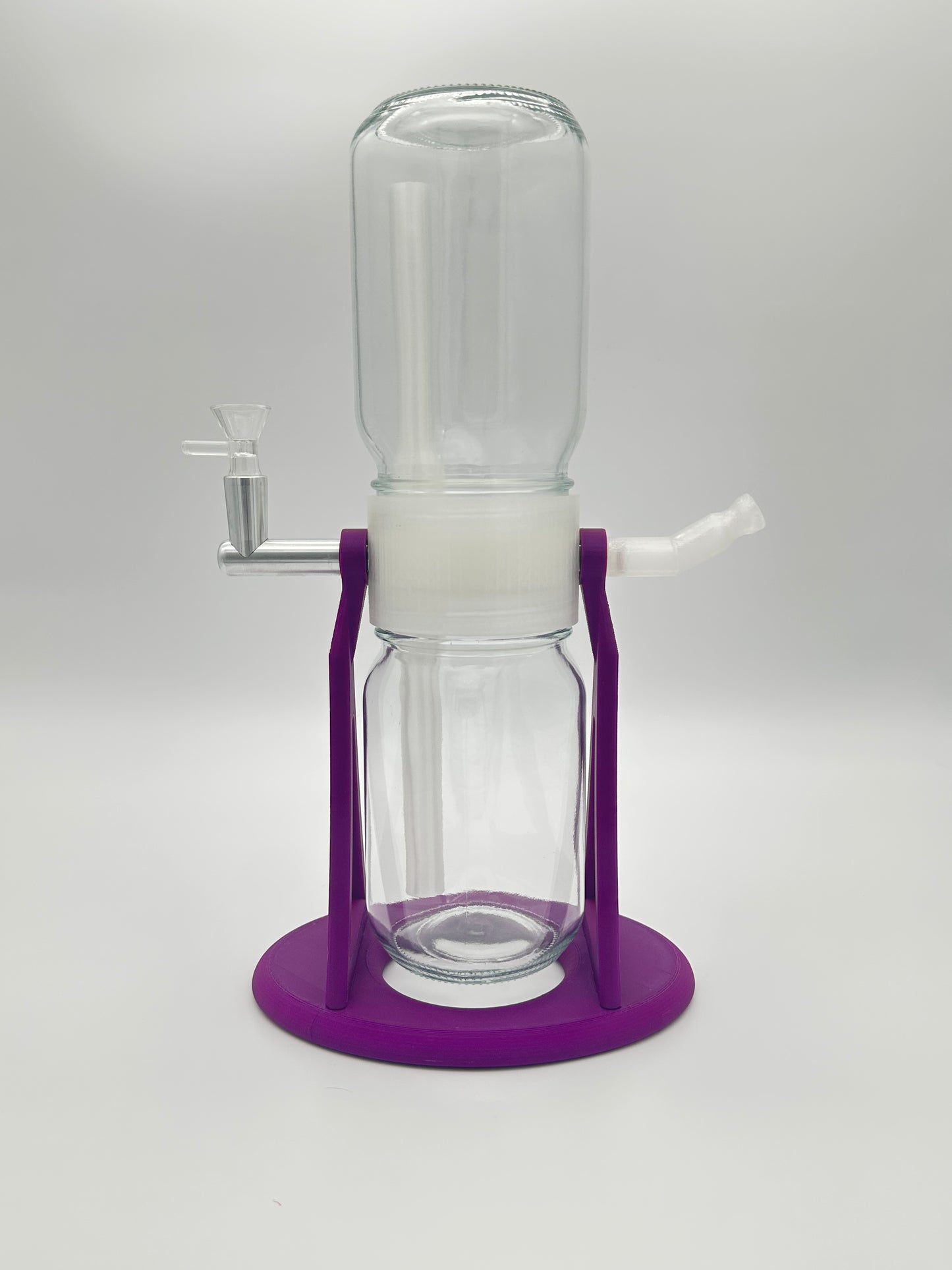 Grape Purple / Clear Gravity Glass Infuser