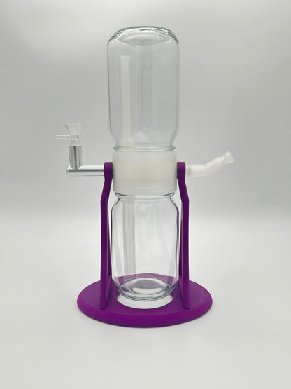 Grape Purple / Clear Gravity Glass Infuser