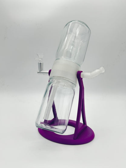 Grape Purple / Clear Gravity Glass Infuser