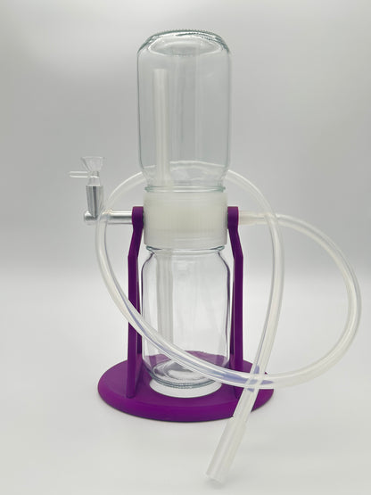 Grape Purple / Clear Gravity Glass Infuser