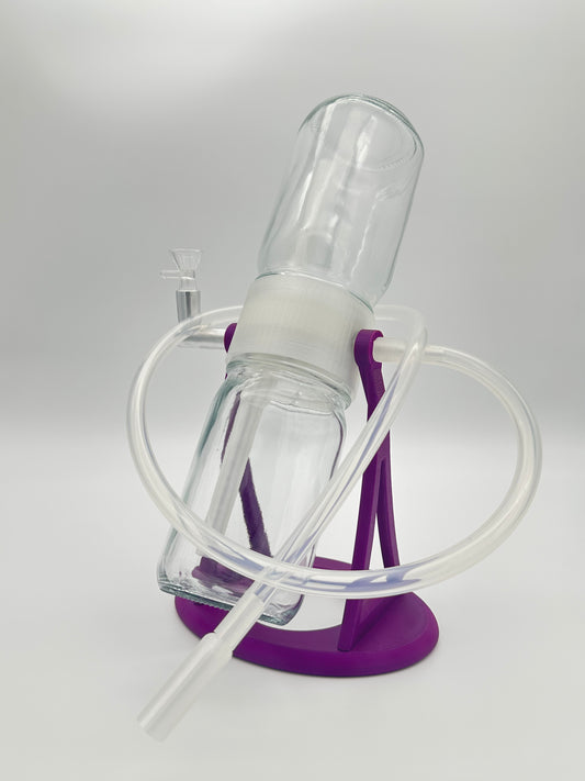 Grape Purple / Clear Gravity Glass Infuser