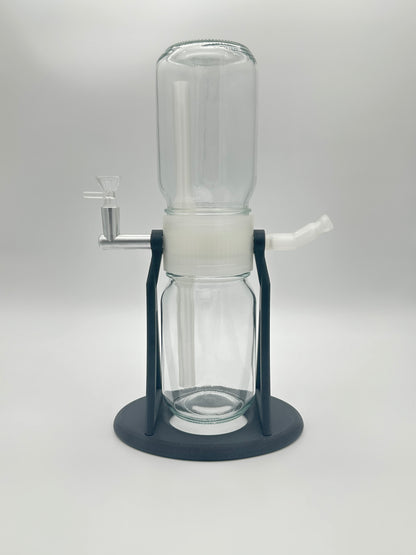 Steel Grey / Clear Gravity Glass Infuser