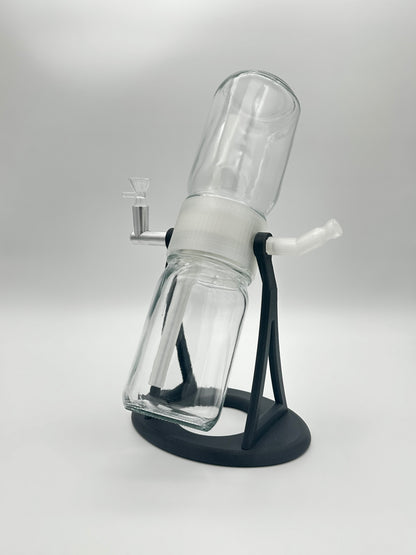Steel Grey / Clear Gravity Glass Infuser