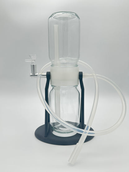 Steel Grey / Clear Gravity Glass Infuser