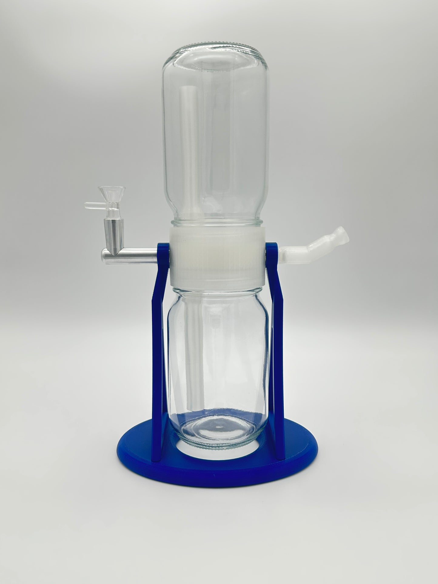 Ocean Blue / Clear Gravity Glass Infuser