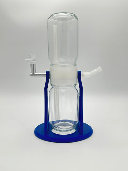 Ocean Blue / Clear Gravity Glass Infuser
