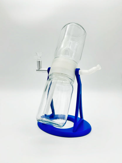 Ocean Blue / Clear Gravity Glass Infuser