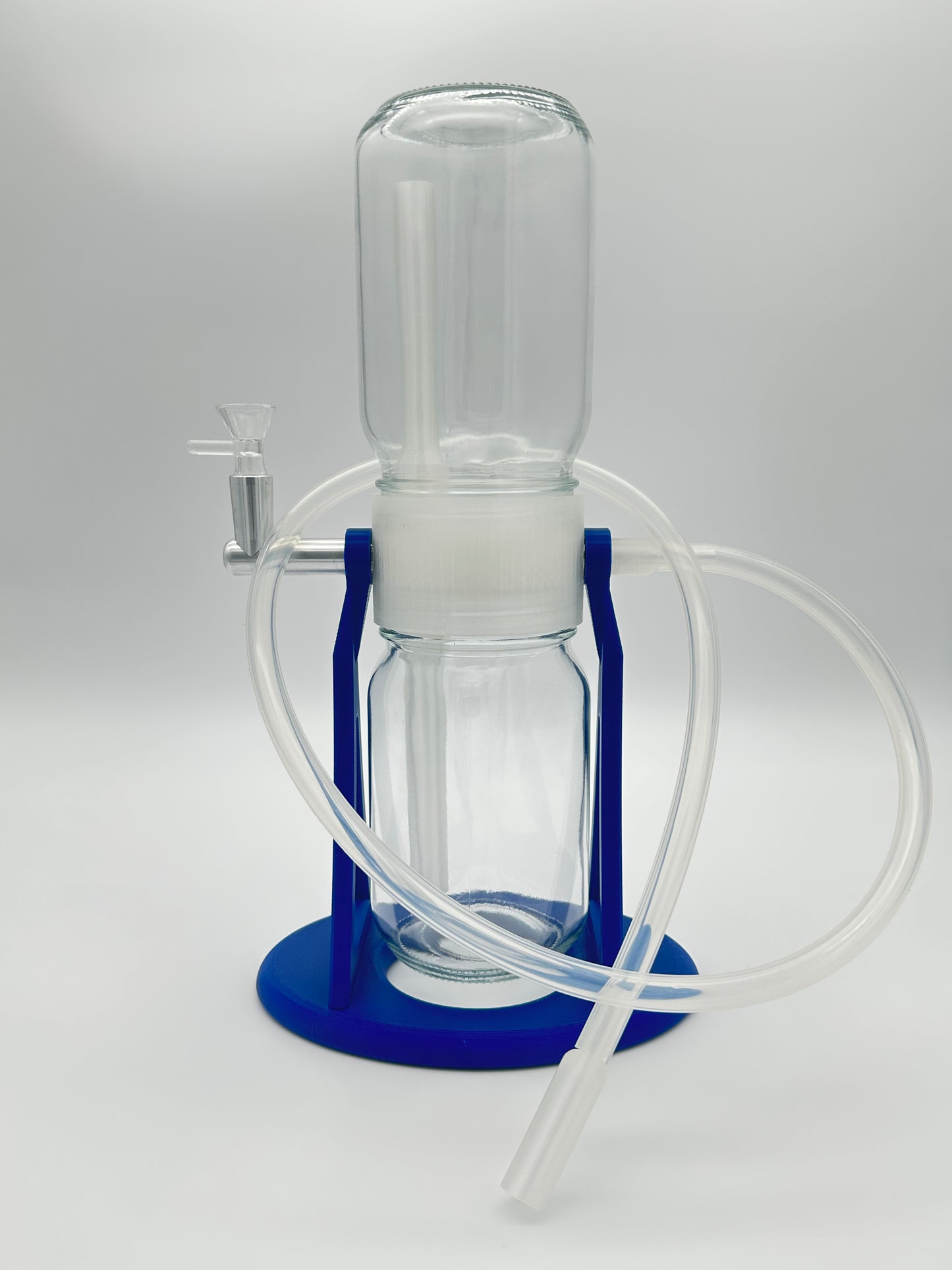 Ocean Blue / Clear Gravity Glass Infuser