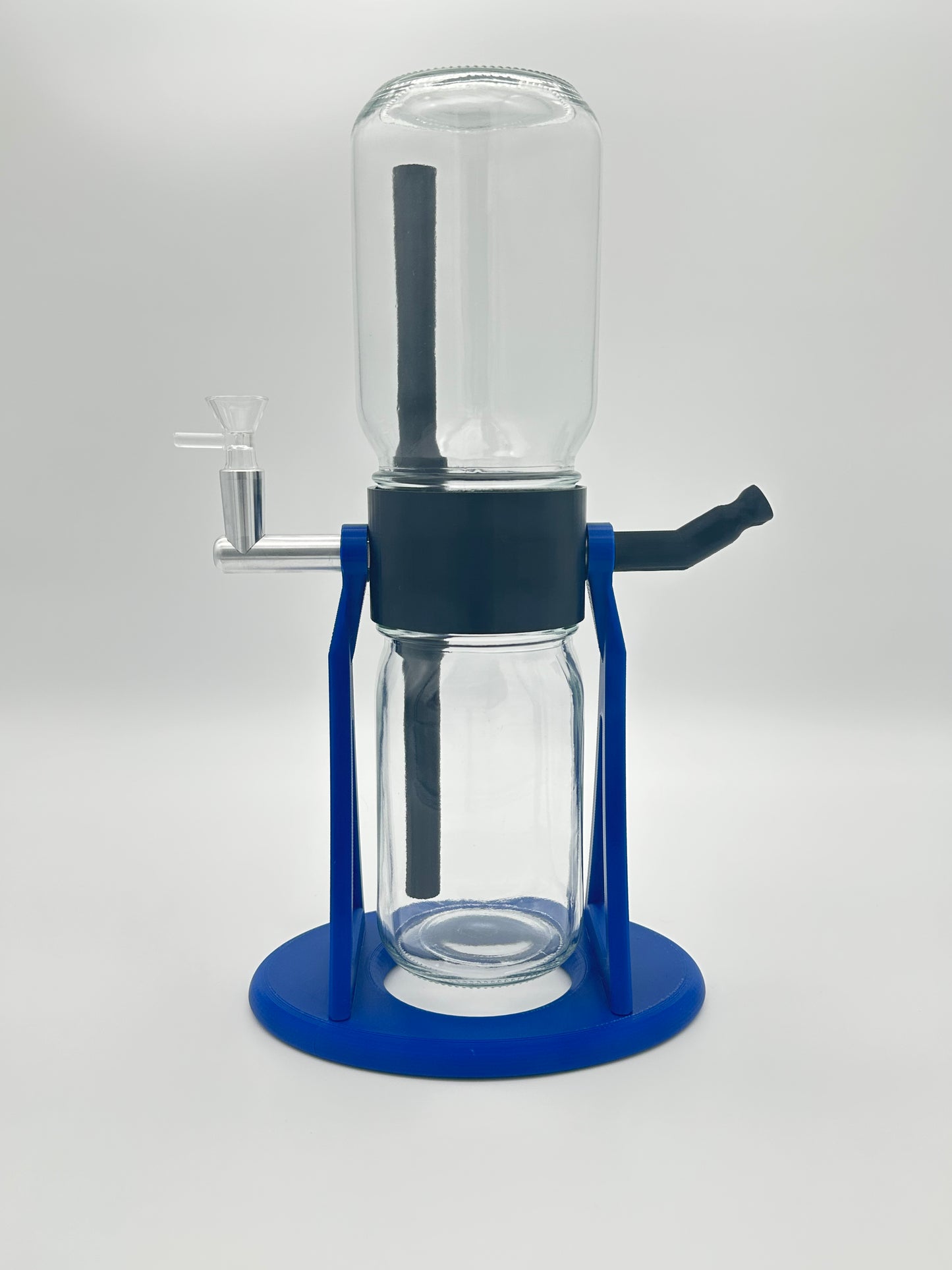 Ocean Blue / Black Gravity Glass Infuser