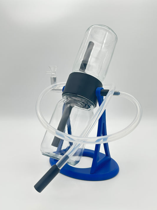 Ocean Blue / Black Gravity Glass Infuser