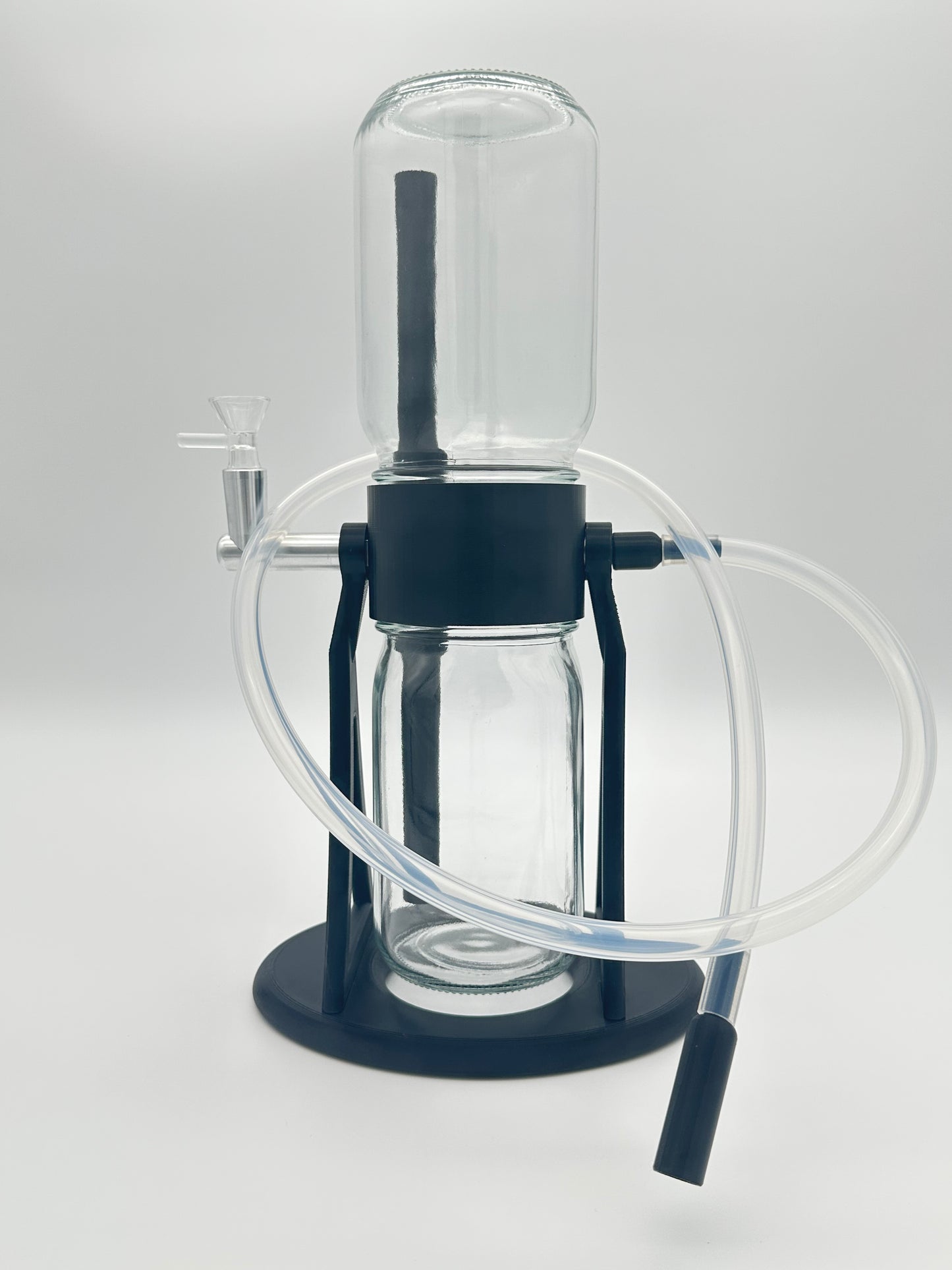 Jet Black / Black Gravity Glass Infuser