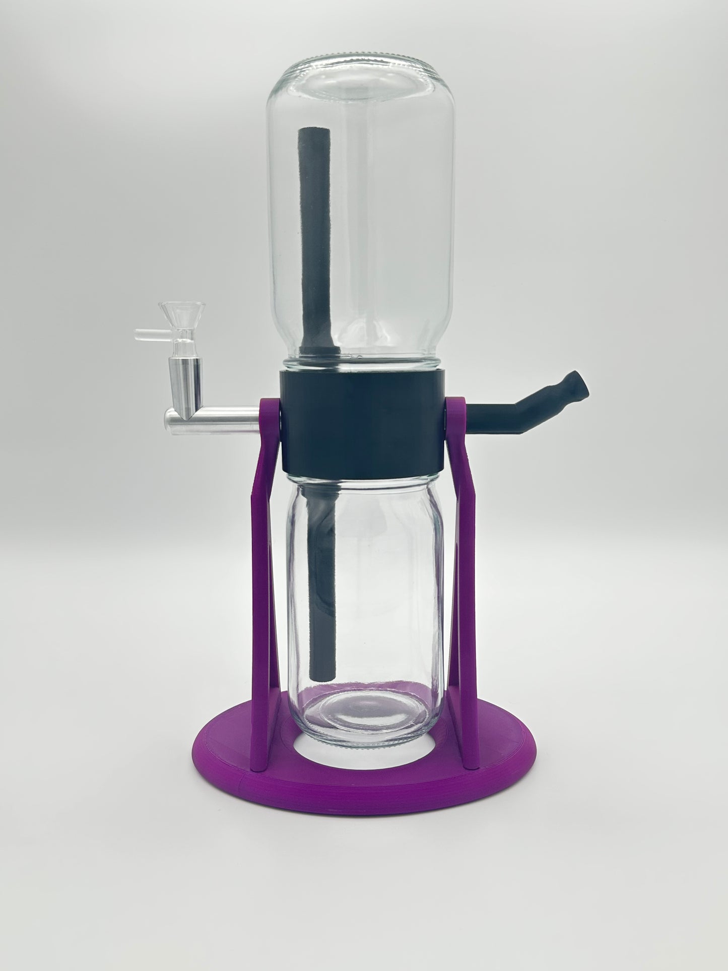 Grape Purple / Black Gravity Glass Infuser