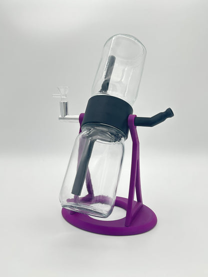Grape Purple / Black Gravity Glass Infuser