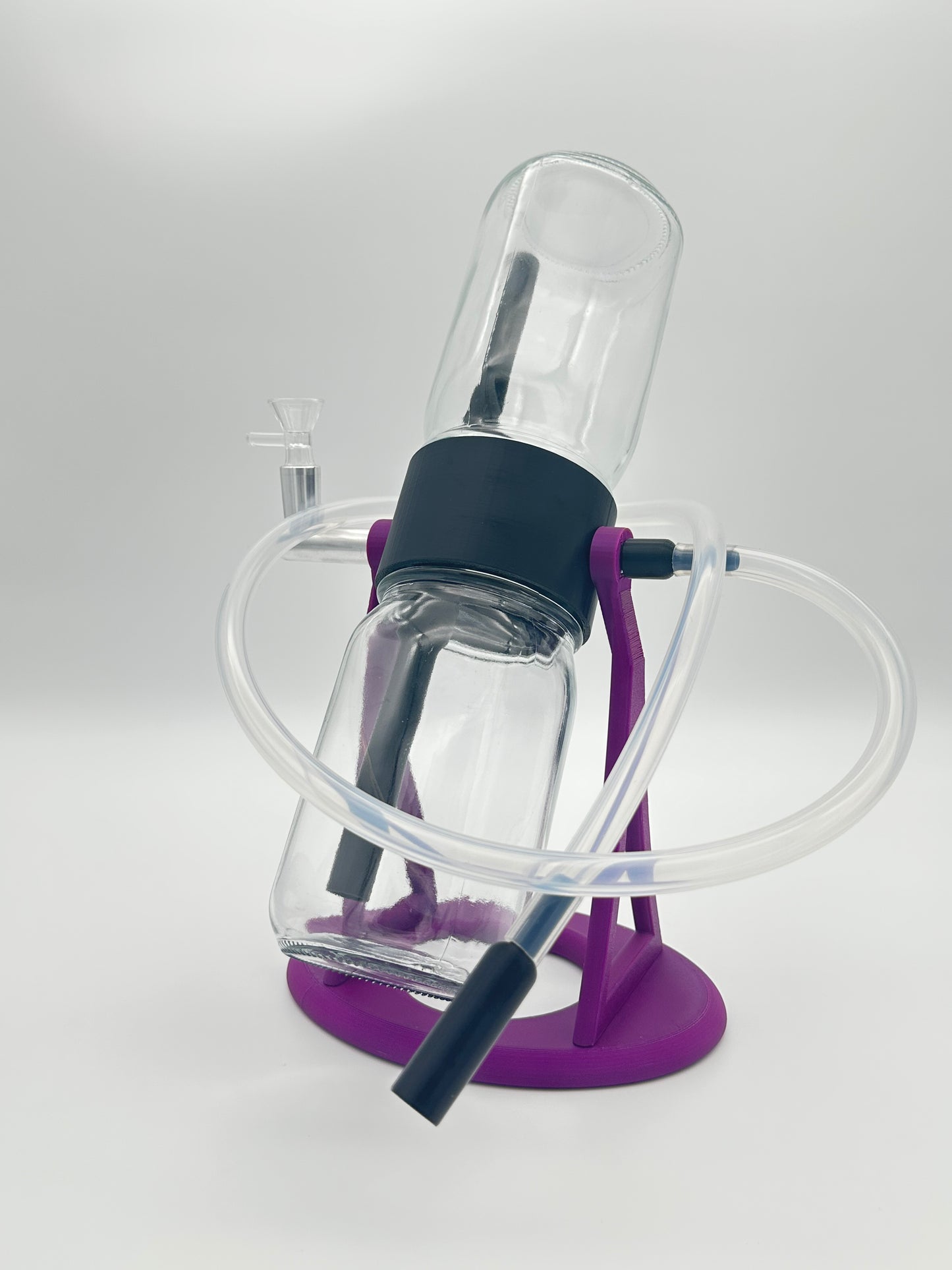 Grape Purple / Black Gravity Glass Infuser