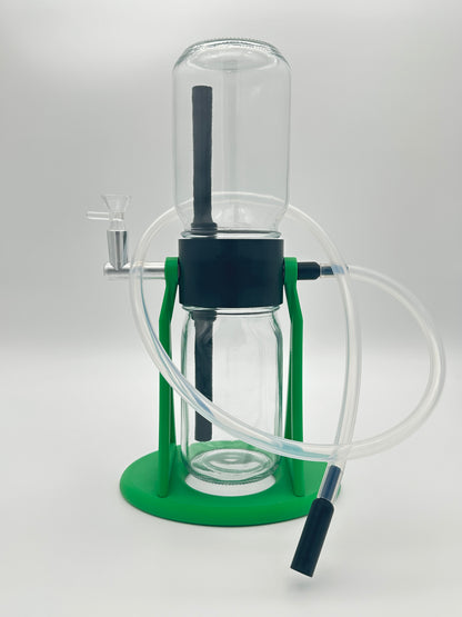 Herbal Green / Black Gravity Glass Infuser