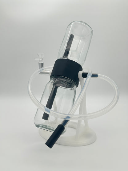Transparent / Black Gravity Glass Infuser