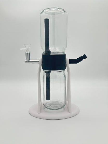 White / Black Gravity Glass Infuser