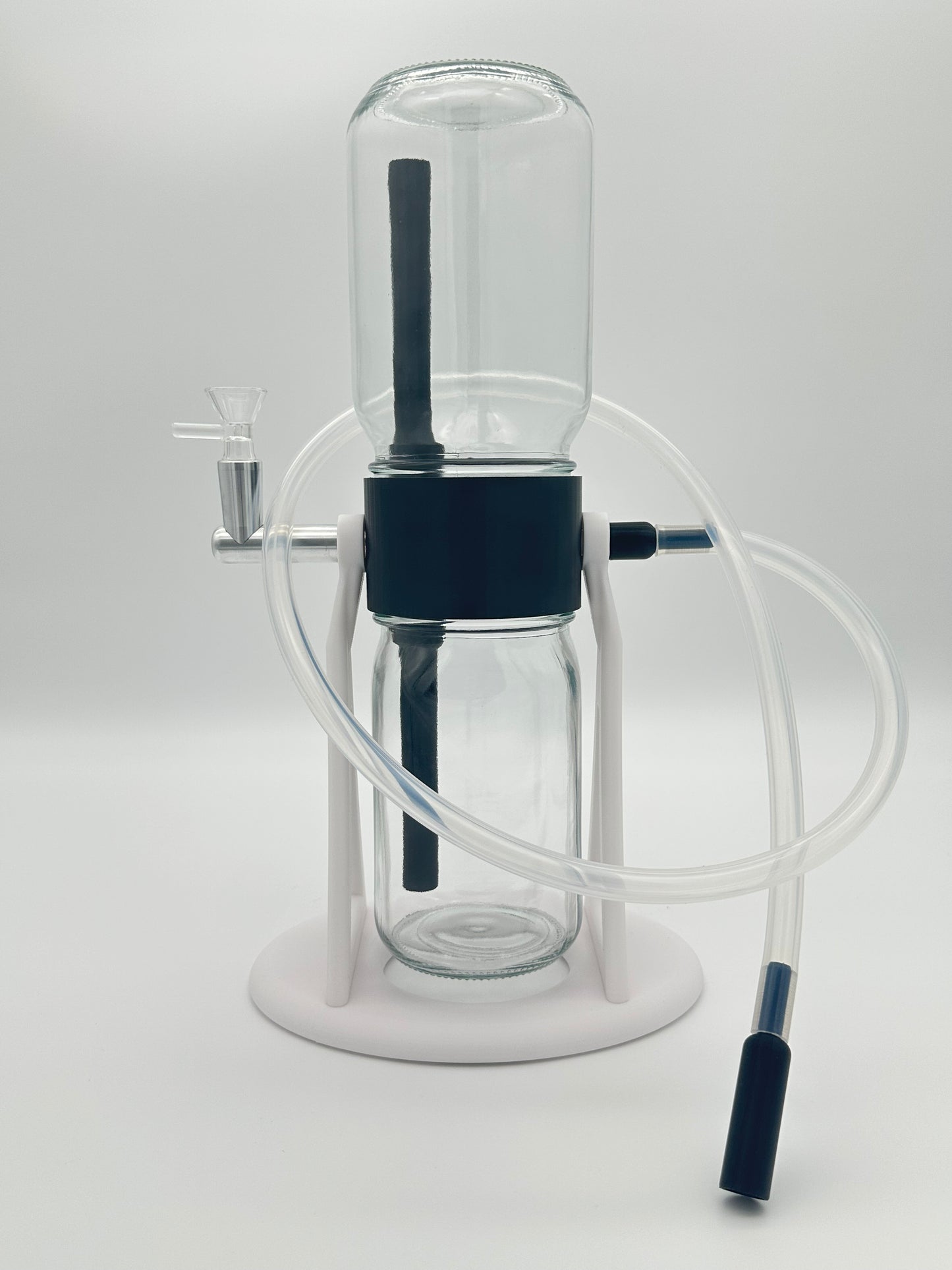 White / Black Gravity Glass Infuser