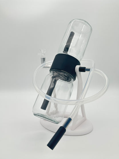 White / Black Gravity Glass Infuser