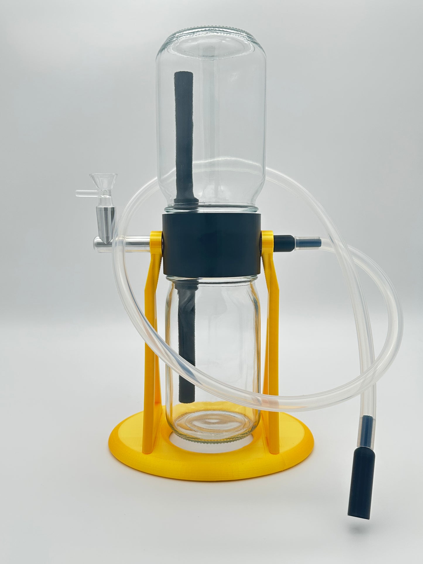 Metallic Gold / Black Gravity Glass Infuser