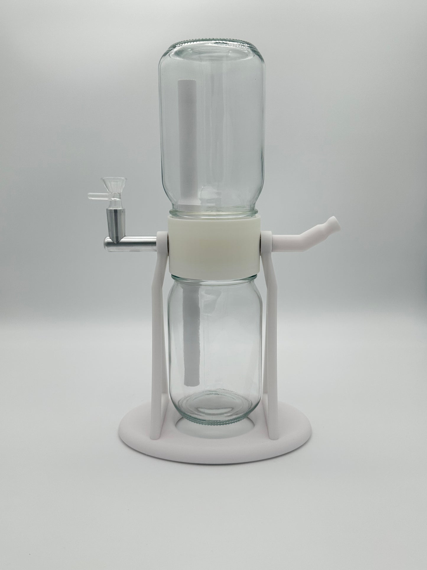 White / White Gravity Glass Infuser