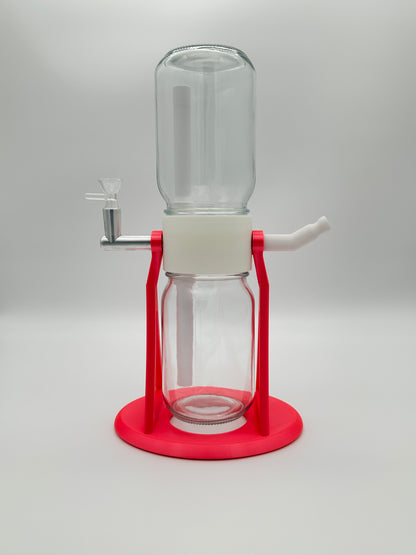 Neon Metallic Pink / White Gravity Infuser