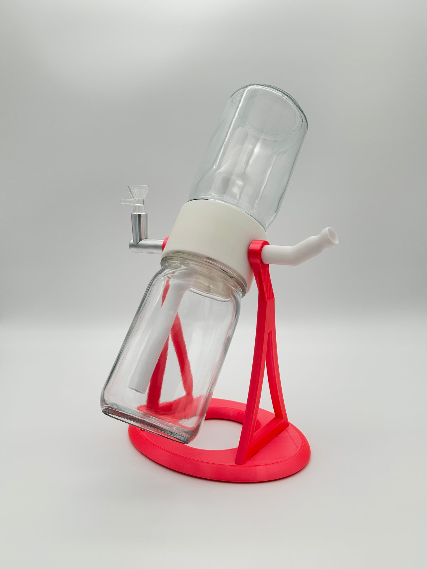 Neon Metallic Pink / White Gravity Infuser