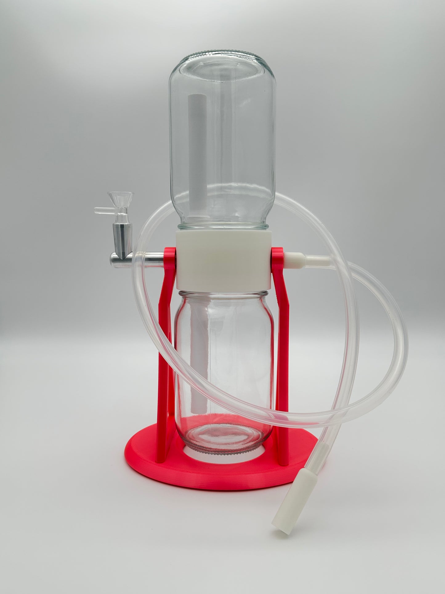 Neon Metallic Pink / White Gravity Infuser