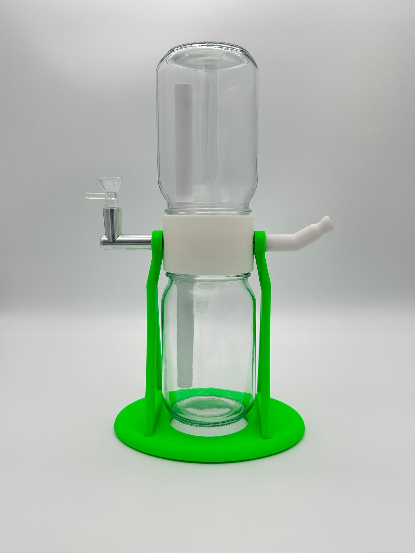 Neon Lime Green / White Gravity Infuser
