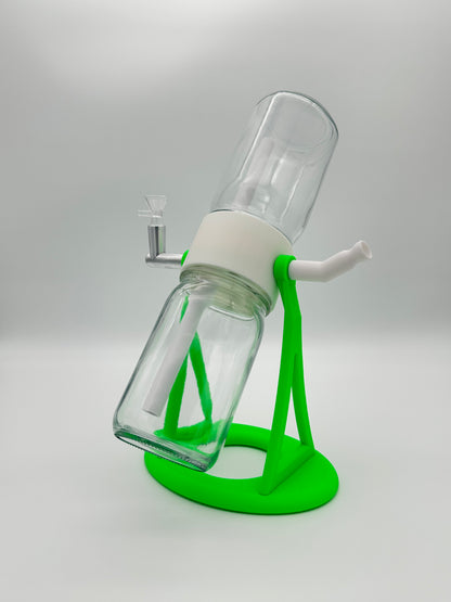 Neon Lime Green / White Gravity Infuser
