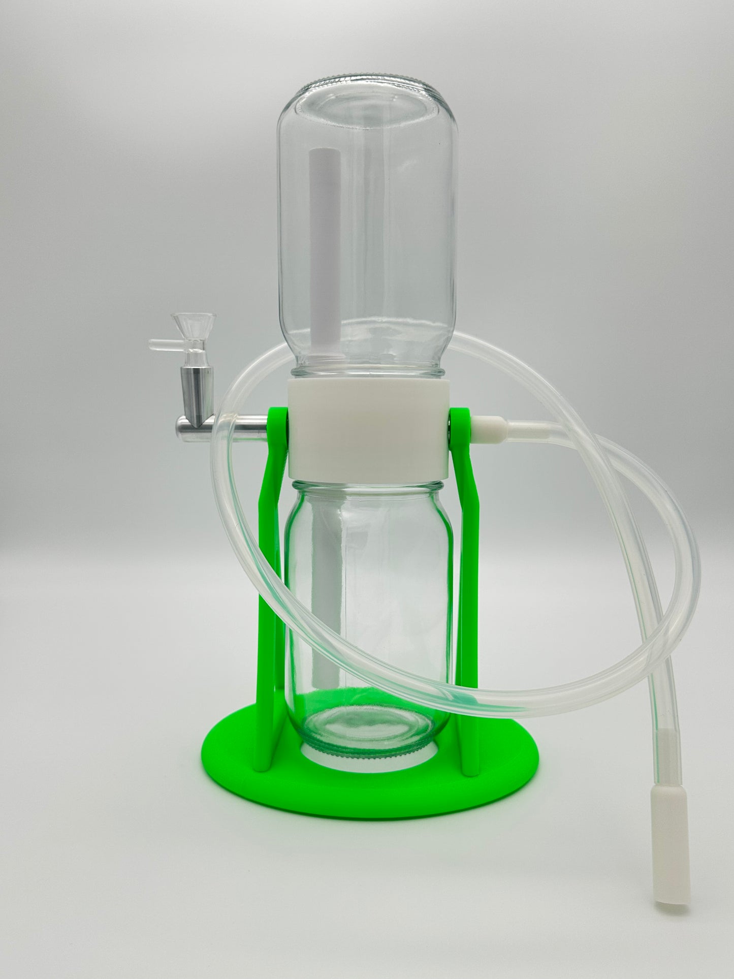 Neon Lime Green / White Gravity Infuser