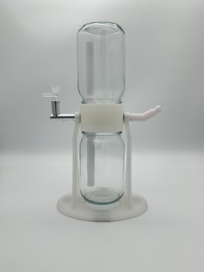 Transparent / White Gravity Glass Infuser