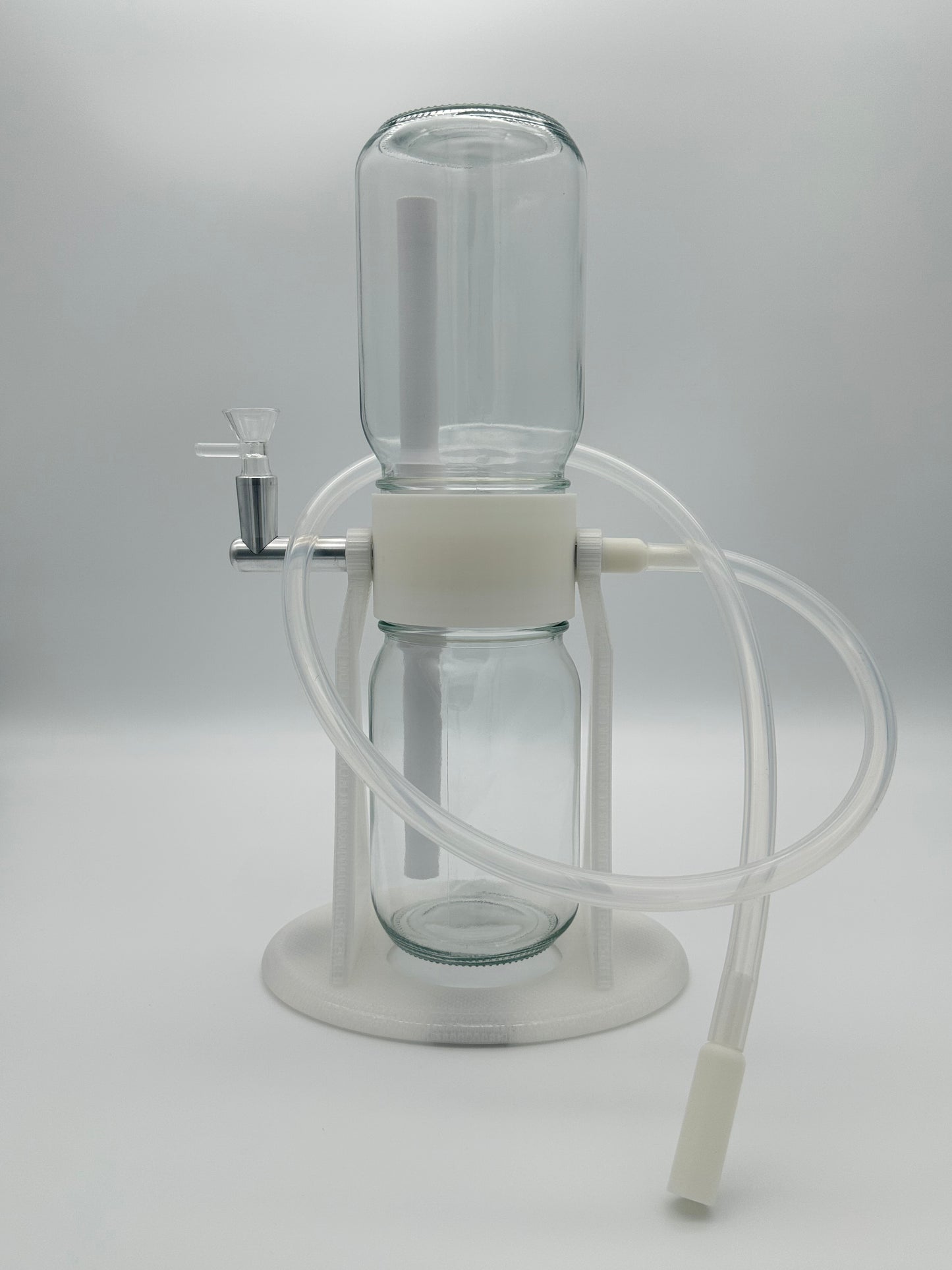 Transparent / White Gravity Glass Infuser