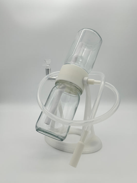Transparent / White Gravity Glass Infuser