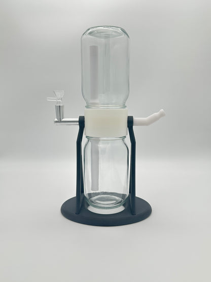 Steel Grey / White Gravity Glass Infuser