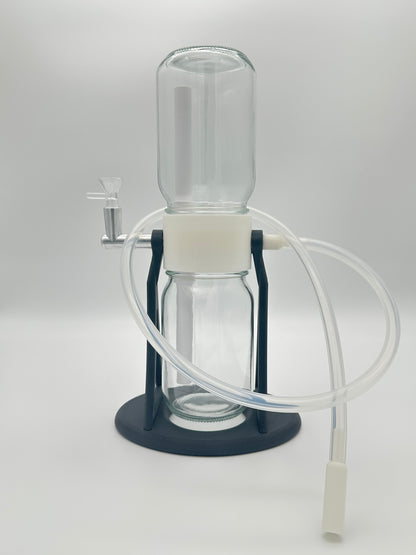 Steel Grey / White Gravity Glass Infuser