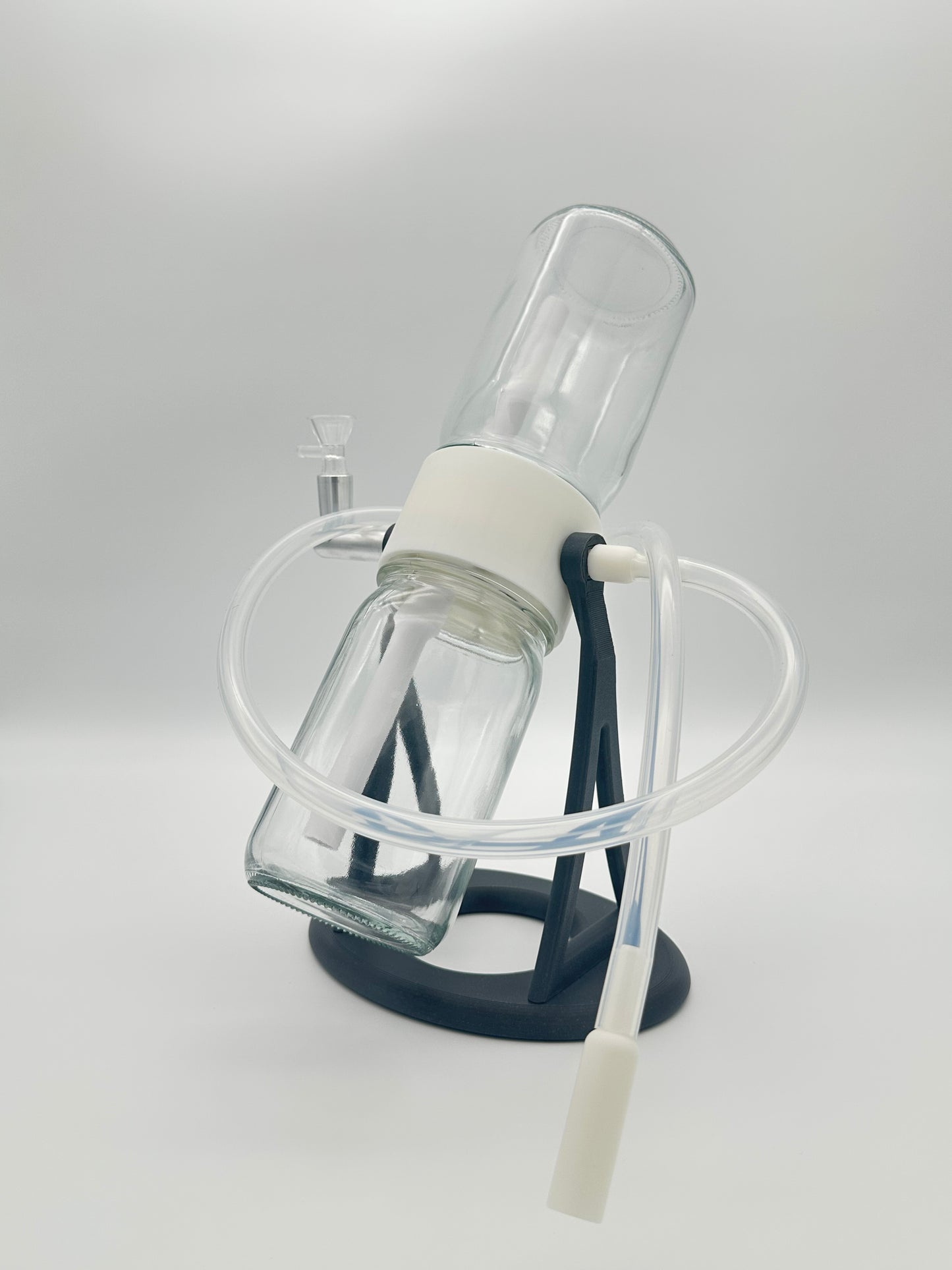 Steel Grey / White Gravity Glass Infuser