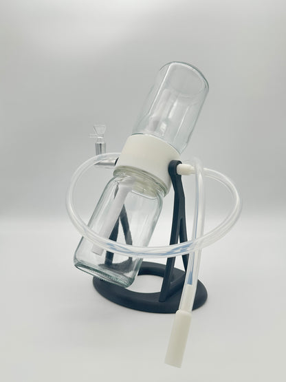 Steel Grey / White Gravity Glass Infuser