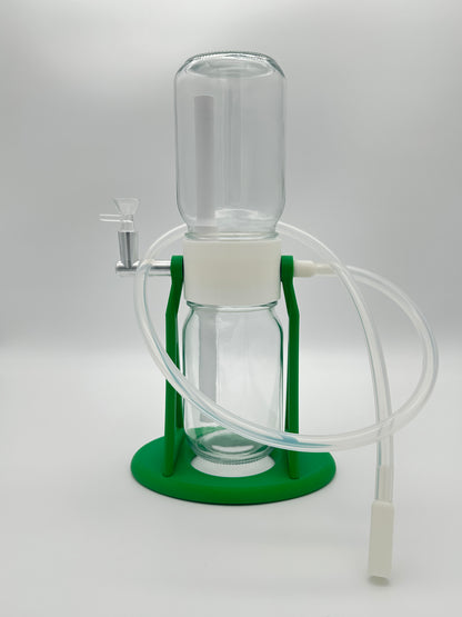 Herbal Green / White Gravity Glass Infuser