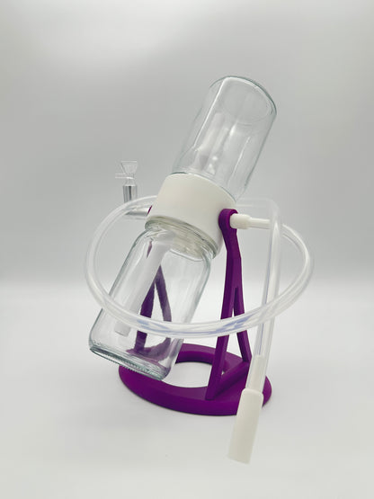 Grape Purple / White Gravity Glass Infuser